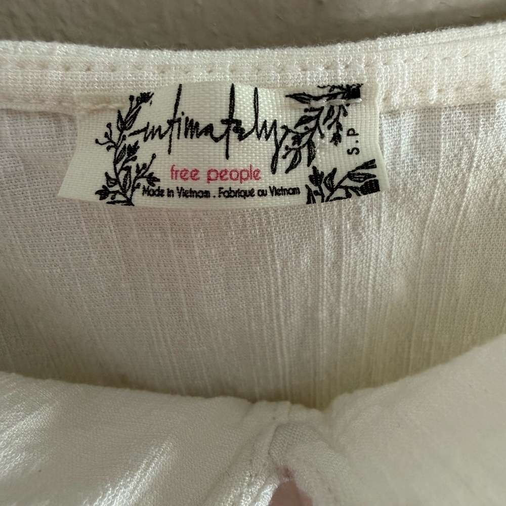 Free People Bodysuit with ties - Picture 5 of 13